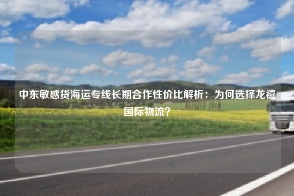 中东敏感货海运专线长期合作性价比解析：为何选择龙禧国际物流？