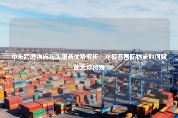 中东跨境物流龙头服务优势解析：龙禧客国际物流如何赋能全球贸易