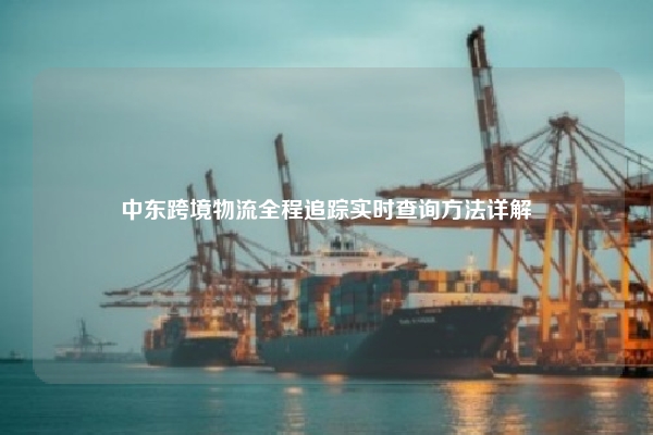 中东跨境物流全程追踪实时查询方法详解