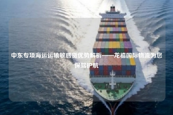 中东专项海运运输敏感货优势解析——龙禧国际物流为您保驾护航
