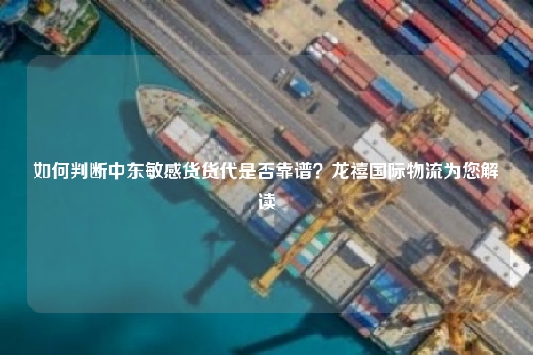 如何判断中东敏感货货代是否靠谱？龙禧国际物流为您解读
