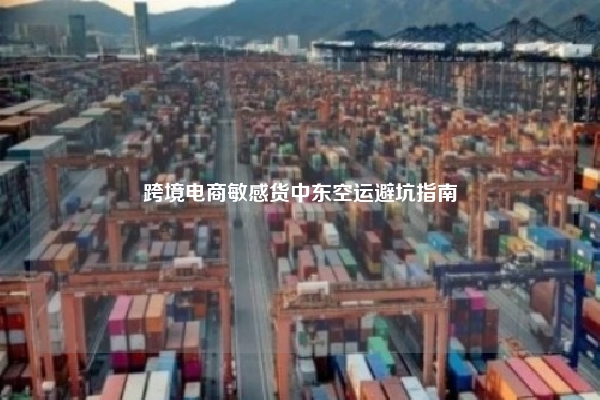 跨境电商敏感货中东空运避坑指南