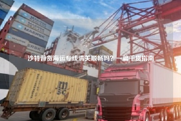 沙特普货海运专线清关顺畅吗？一篇干货指南